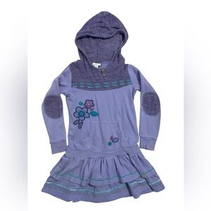 Naartjie Kids Lavender Tiered Skirt Dress Size 8